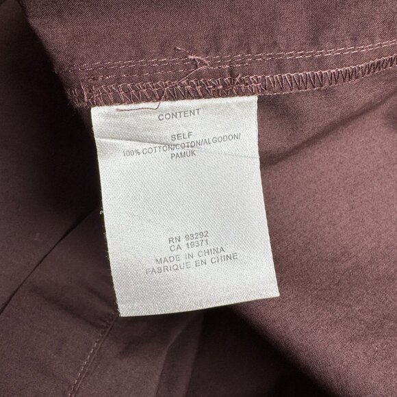 Tibi Vintage Cotton Pull On Cargo Godet Skirt in Brown, size 0 - Picture 12 of 12